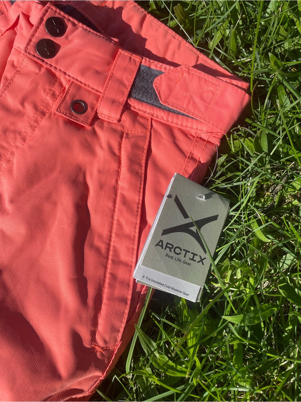 Arctix kids’ 5T Coral-Red Insulated Snow Pants Ski Snowboard